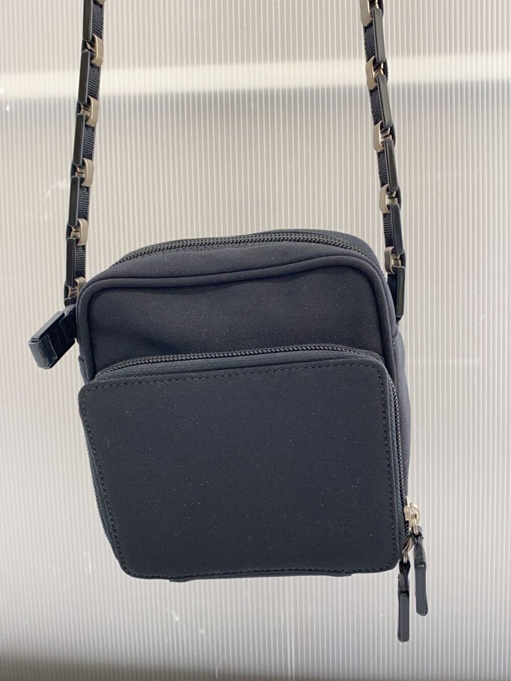Salvatore Ferragamo Crossbody Bag Leather Black